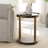 Palisade Round Wood Side Table, Side & End Table by Uttermost, 19" width x 24" height x 19" depth thumbnail 4
