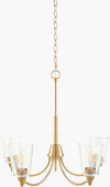 Yueva Chandelier, by Surya, 25" length x 25" width x 24" height thumbnail