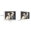 Two Cranes Framed Painting, by Moe's Home, 34" width x 26" height x 1.38" depth thumbnail 6