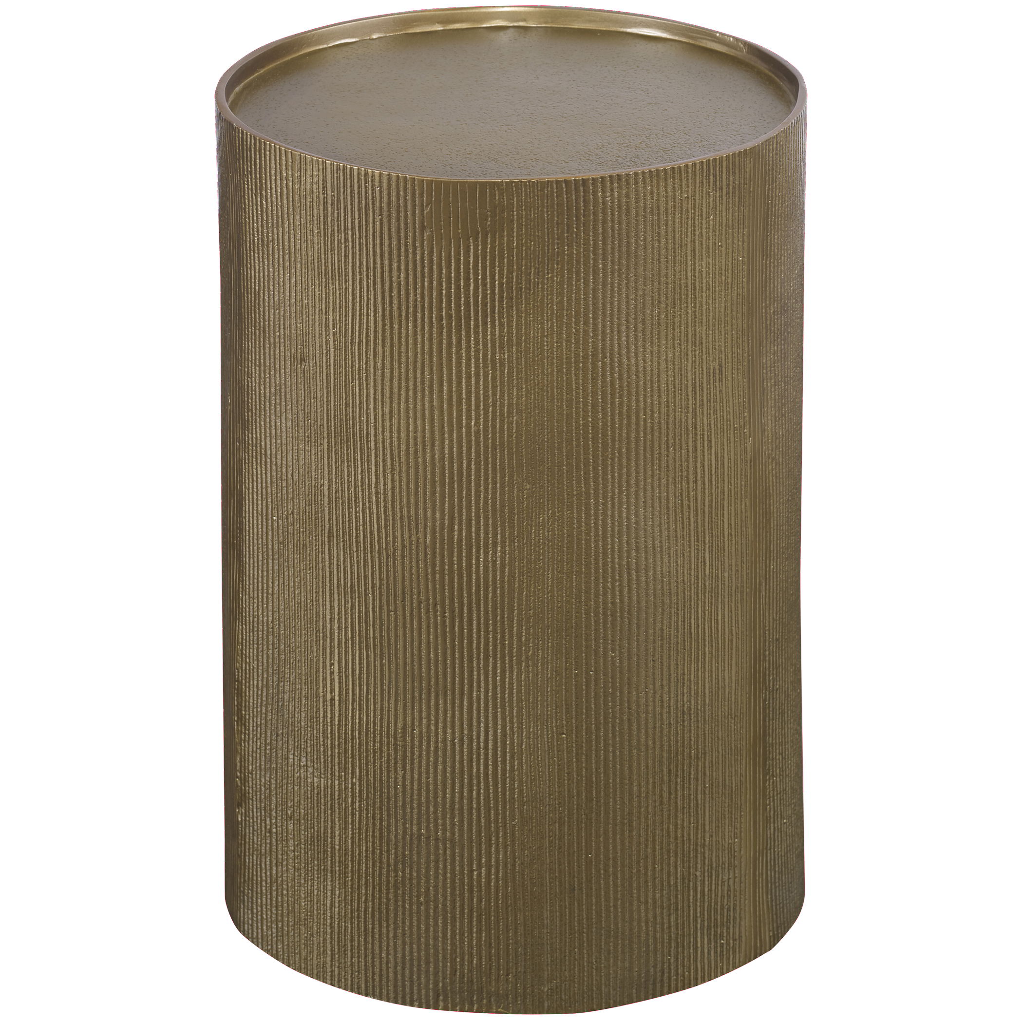 Adrina Drum Accent Table, Furniture by Uttermost, 12" width x 18" height x 12" depth View 1