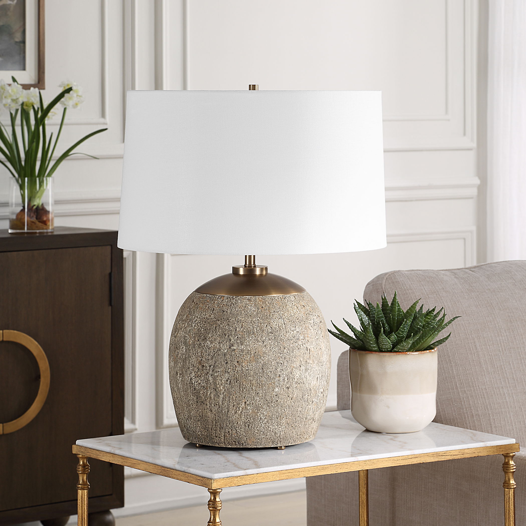 Raylan Textured Table Lamp large image 