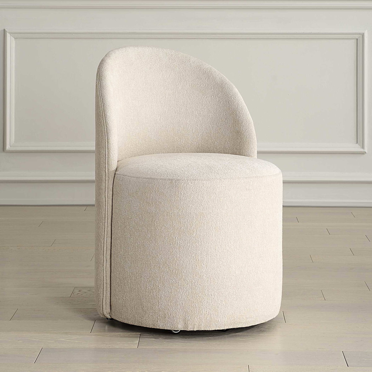 Roll With It Sand Dining Chair, by Uttermost, 21.5" width x 32" height x 23.25" depth View 4