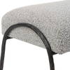Jacobsen Modern Gray Bench, Benche by Uttermost, 56" width x 20" height x 19" depth thumbnail 8