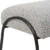 Jacobsen Modern Gray Bench, Benche by Uttermost, 56" width x 20" height x 19" depth thumbnail 8