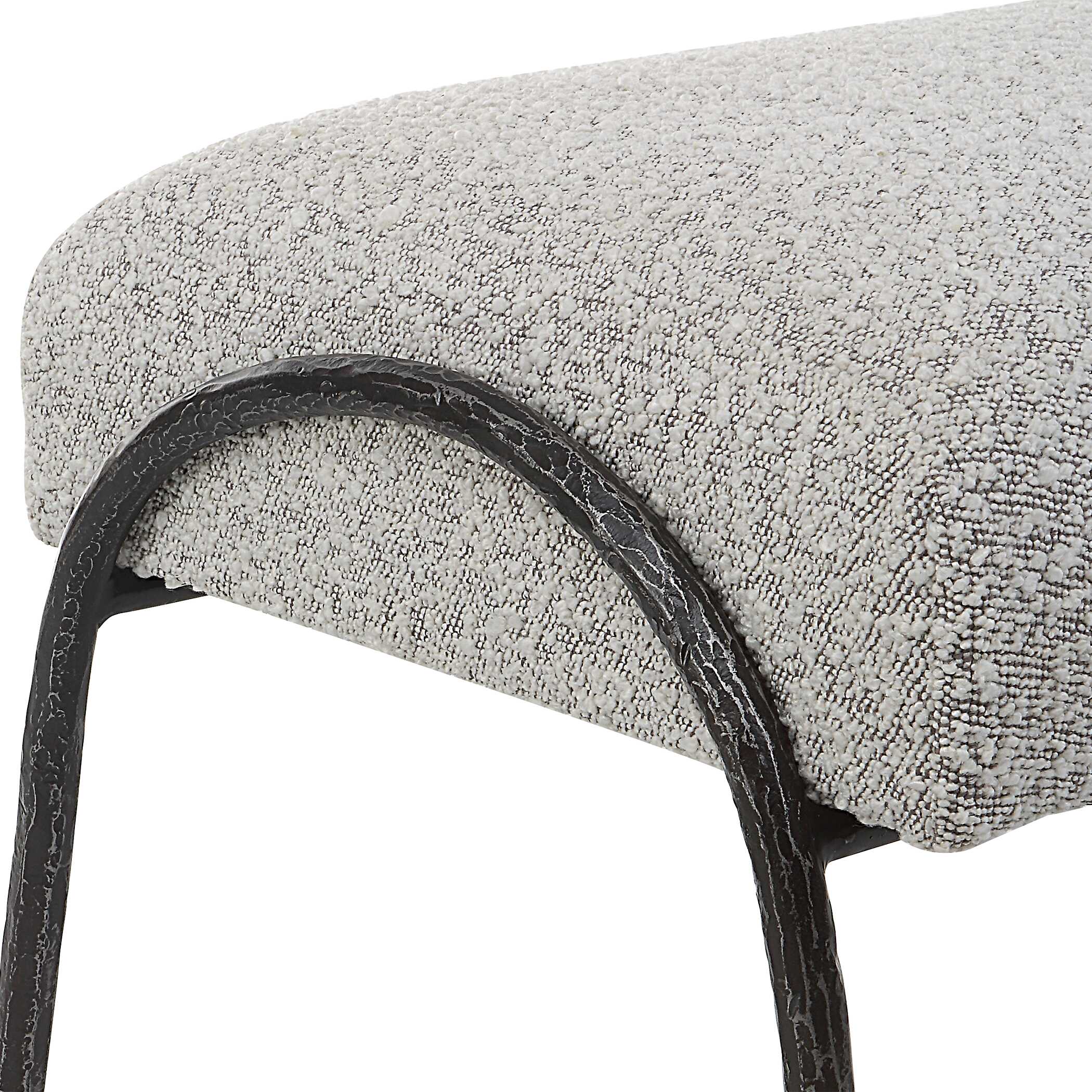Jacobsen Modern Gray Bench large image 