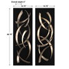Brushstrokes Metal Wall Art Set/2, by Uttermost, 15.75" width x 46.75" height x 4" depth thumbnail 3