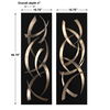 Brushstrokes Metal Wall Art Set/2 thumbnail 2