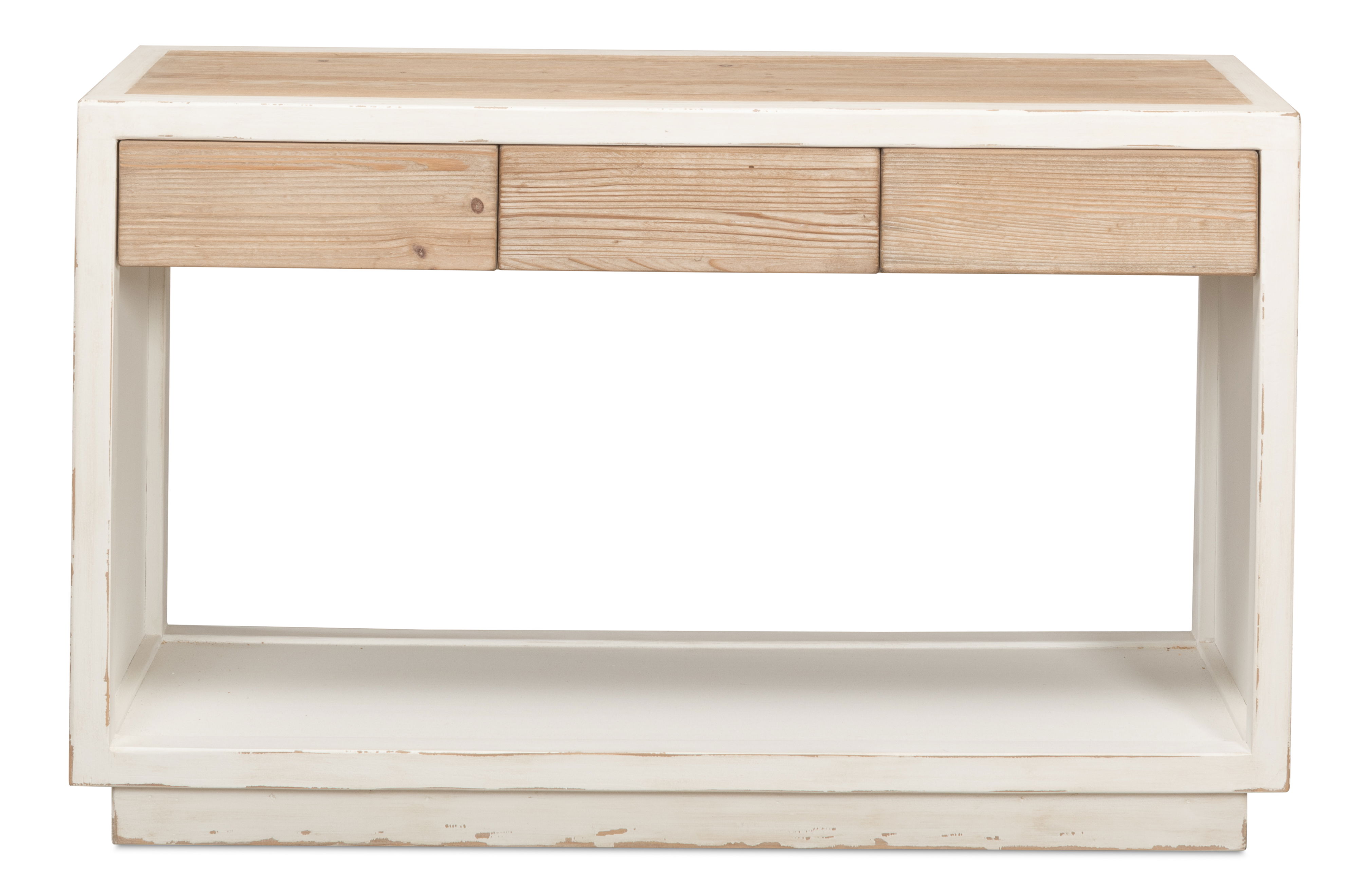 Connor Center Drawer Console, Console Table by Sarreid, 48" length x 16" width x 30" height View 2