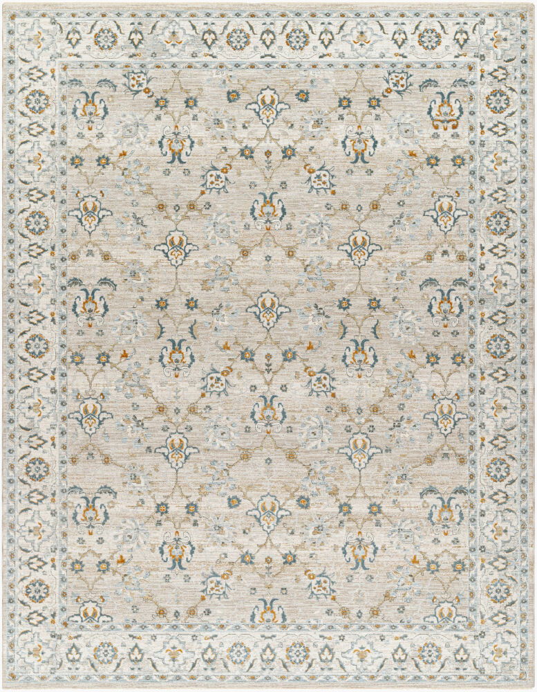 Dresden Machine Woven Rug, by Surya, 2'11.43" length x 1'11.62" width