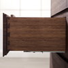 Currant Six Drawer Double Dresser, Oiled Walnut, by Greenington, 19" length x 64" width x 34.25" height thumbnail 6