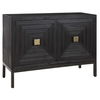 Aiken Dark Walnut 2 Door Cabinet, Furniture by Uttermost, 43.25" width x 31.12" height x 16" depth thumbnail 7