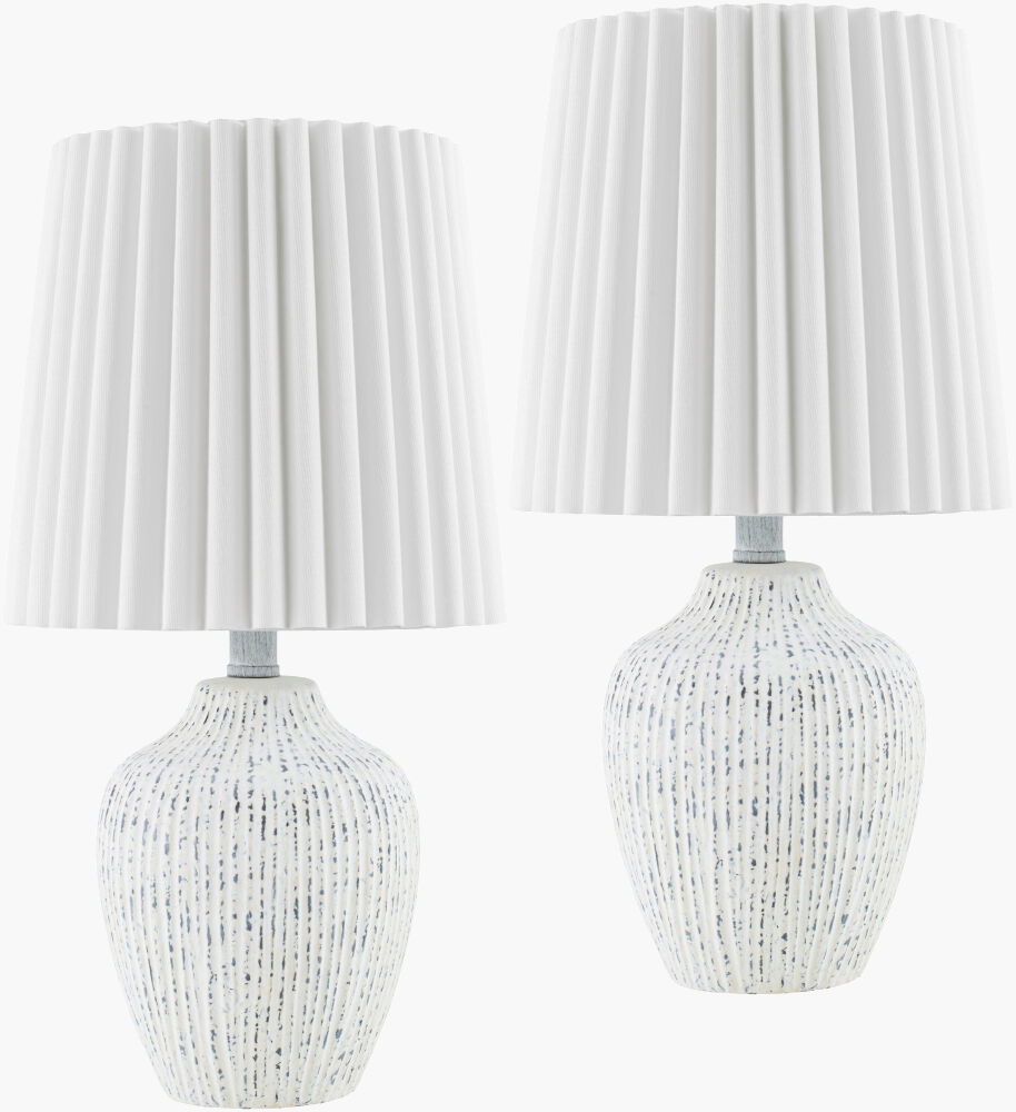 Pines Accent Table Lamp, by Surya, 9" width x 19" height