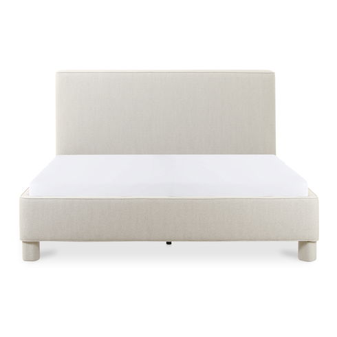 Ichigo Queen Bed Light Grey