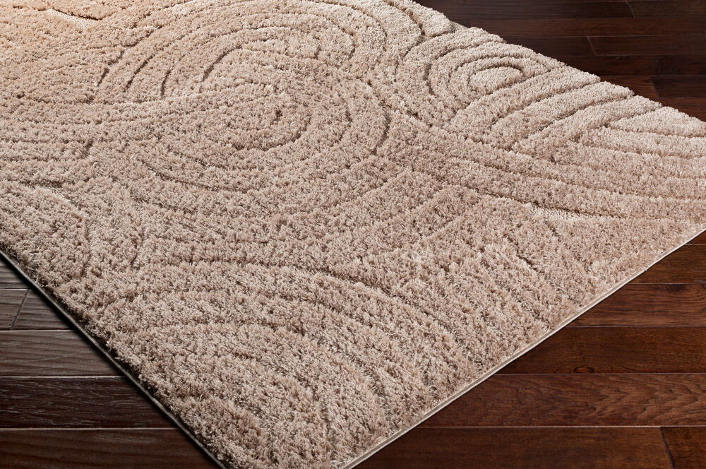 Elenor Machine Woven Rug, by Surya, 9'0.27" length x 6'6.74" width