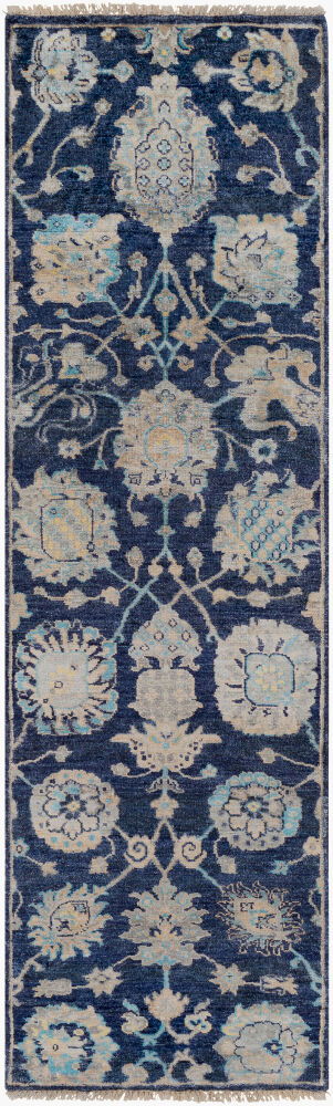 Theodora Handmade Rug, by Surya, 8' length x 2'6" width