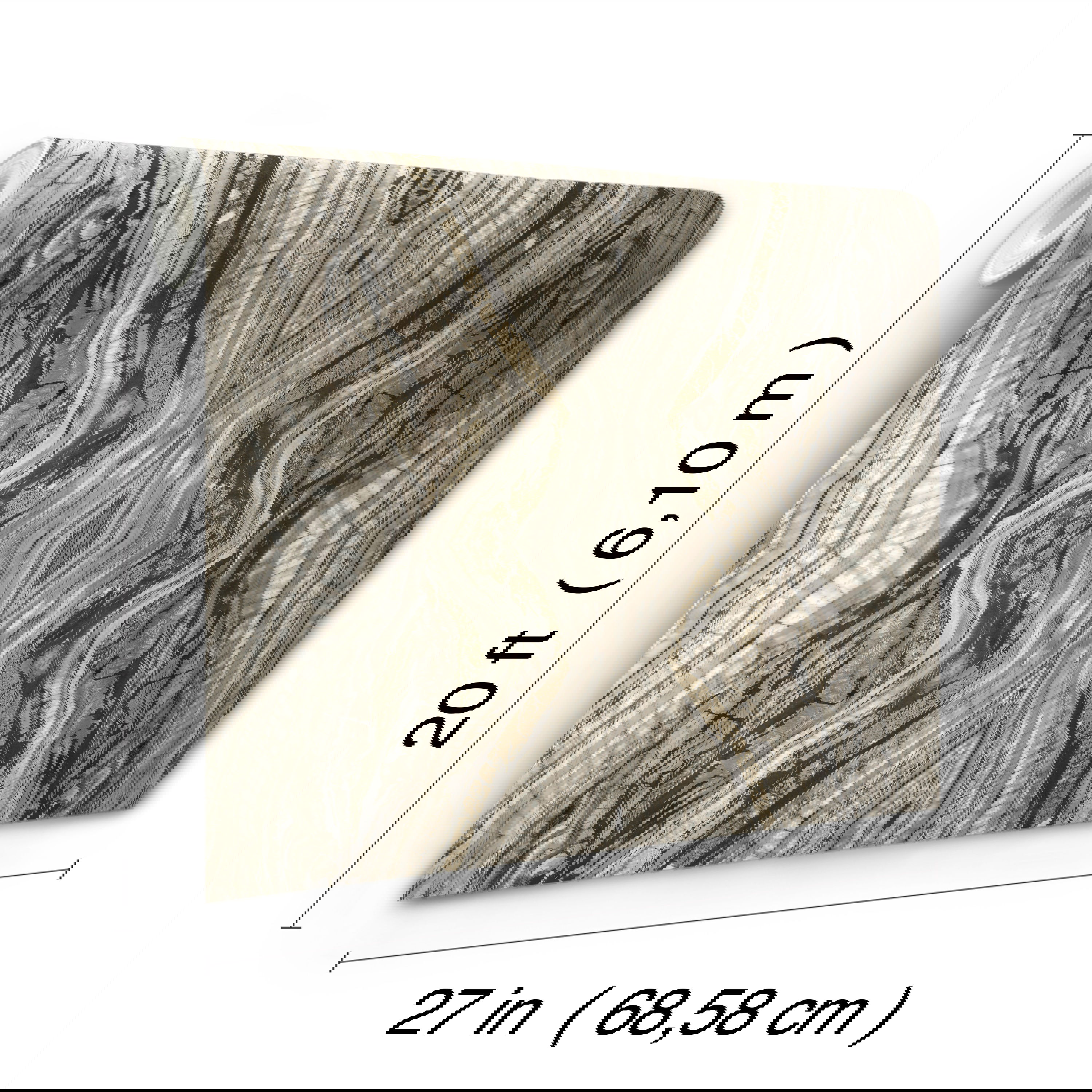 Kaleidoscope Dark Grey Peel & Stick Wallpaper large image 