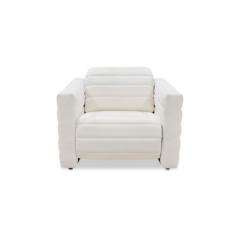 Juno Power Recliner Chair Off White