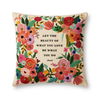 Rifle Paper Co. x Loloi Pillows Pillow, Decorative Pillow, 22" length x 22" width thumbnail
