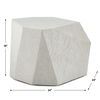 Parra Limestone Outdoor Side Table, Furniture by Uttermost, 24" width x 18" height x 24" depth thumbnail 3