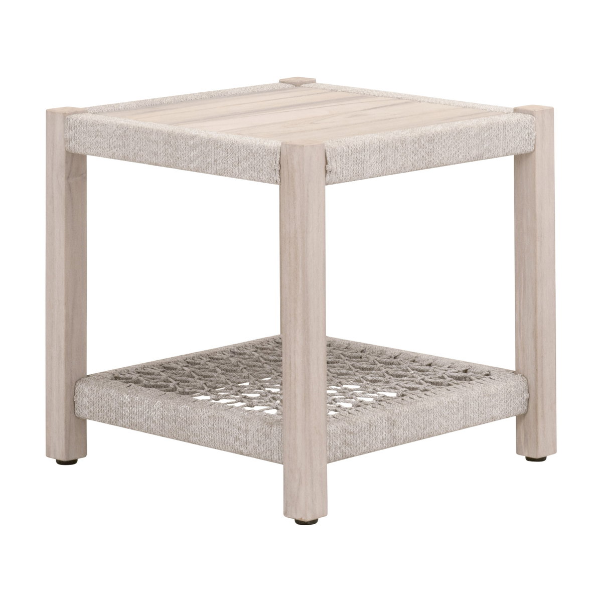 Wrap Outdoor End Table, Side & End Table by Essentials for Living, 21.25" width x 21" height x 21.25" depth View 3