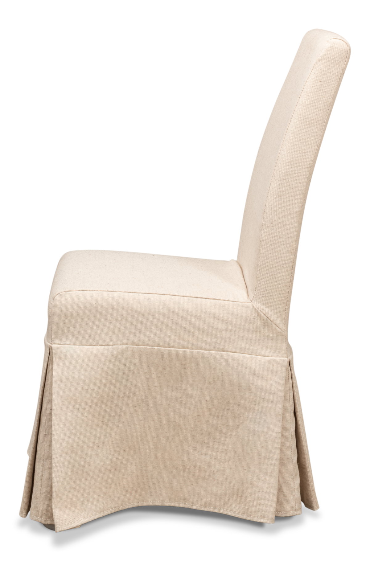 Draped Side Chair, by Sarreid, 2' length x 1'4" width x 3'4" height View 8