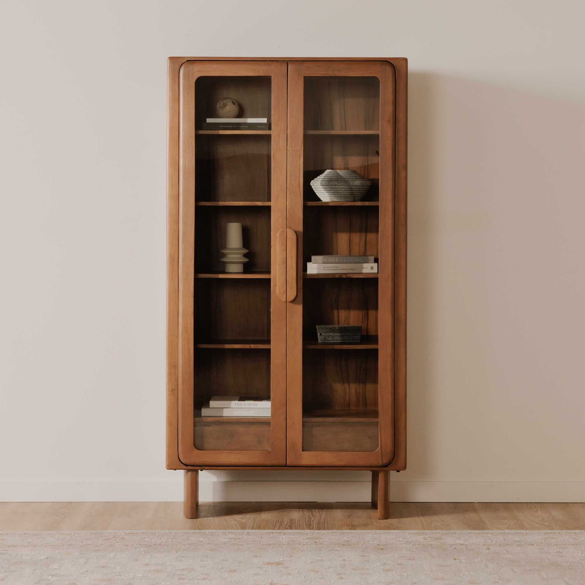 Orson Tall Cabinet Brown large image 