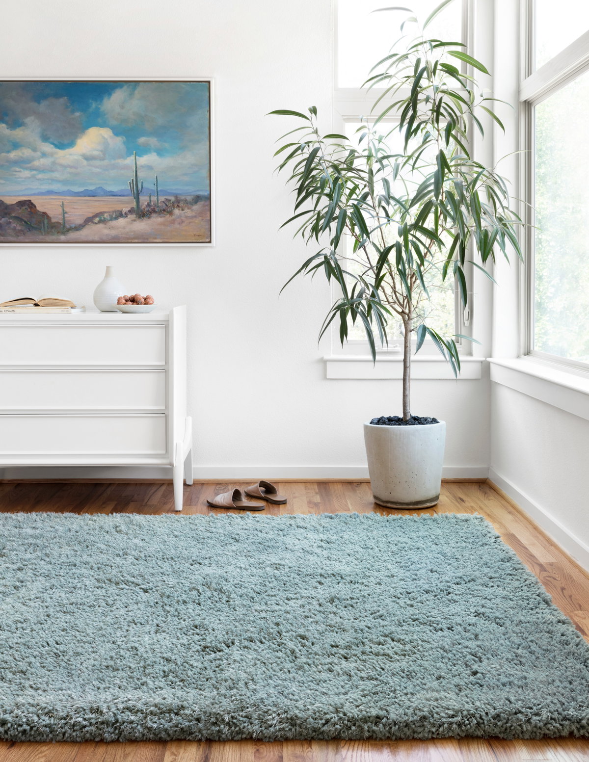 Loloi Mila Shag Rug, 7'9" length x 9'9" width View 2