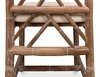 Brighton Bamboo Side Chair, by Sarreid, 1'10" length x 1'5" width x 3'3" height thumbnail 8