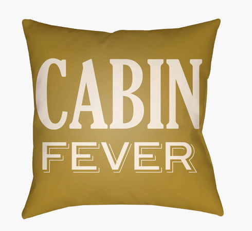 Lodge Cabin Accent Pillow