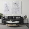 Micra  Matte Black Metal Decorative Object on a Stand, by Mercana, 11.02" length x 2.99" width x 13.39" height thumbnail 4