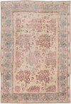 Antique One of a Kind Handmade Rug, by Surya, 6'4" length x 4'3" width thumbnail