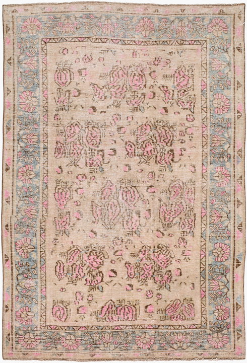 Antique One of a Kind Handmade Rug