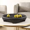 Resonance Indoor-Outdoor Resin Bowl, Decorative Tray by Uttermost, 25" width x 5.5" height x 25" depth thumbnail 2