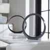 Orbits Black Ring Sculptures, S/2 thumbnail 2