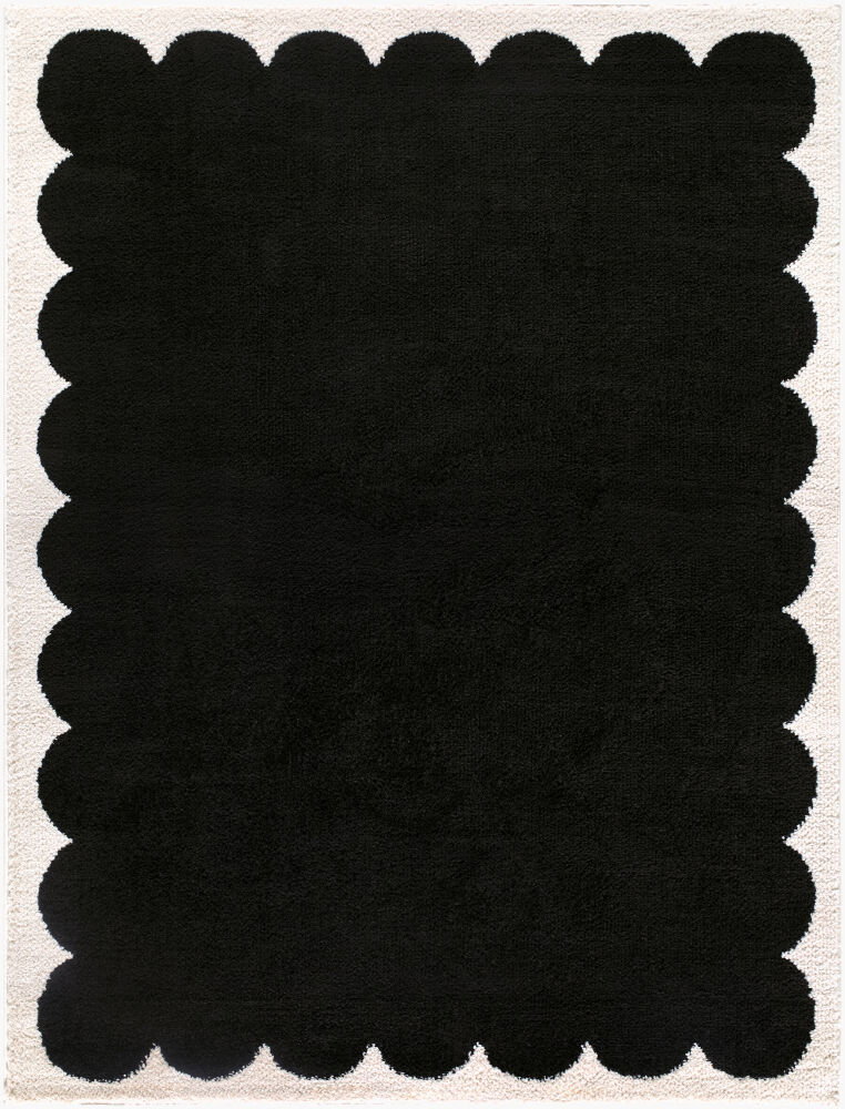 Fossay Shag Machine Woven Rug, by Surya, 2'11.43" length x 1'11.62" width