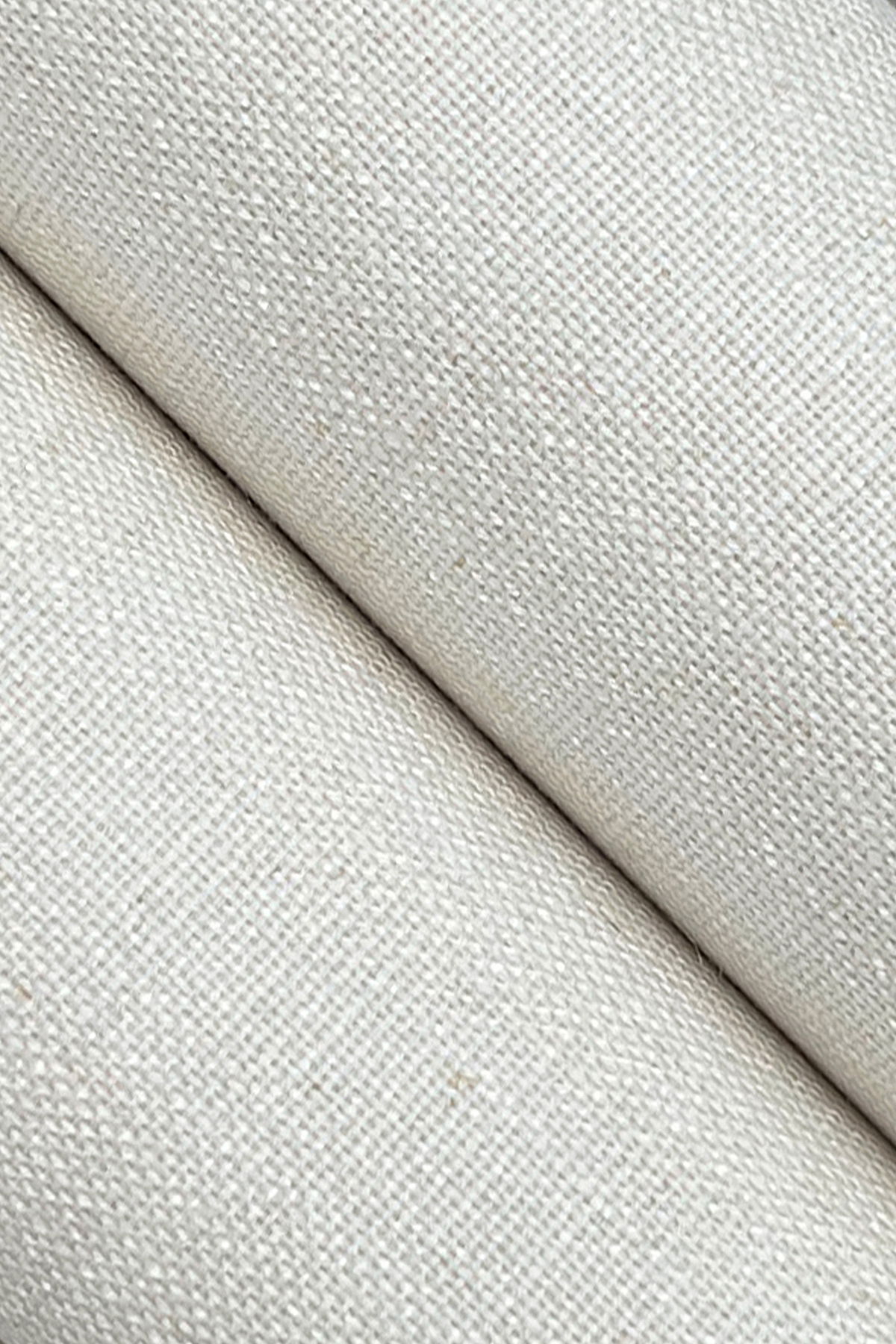 Classic Linen White Wallpaper large image 