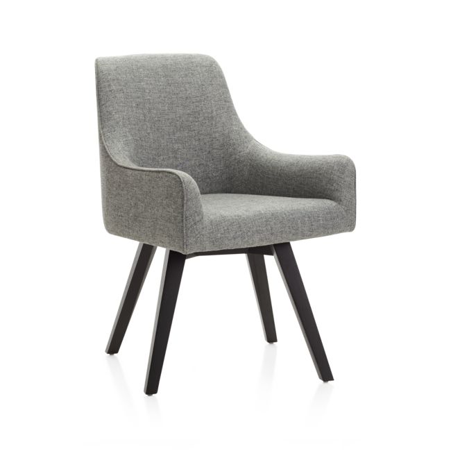 Online Designer Other Harvey Black Swivel Armchair