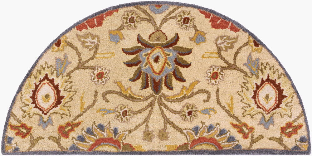 Caesar Handmade Rug, by Surya, 4' length x 2' width