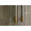 Mako Bar Cabinet Grey, Cabinets & Sideboard by Moe's Home, 38" width x 71" height x 18" depth thumbnail 11