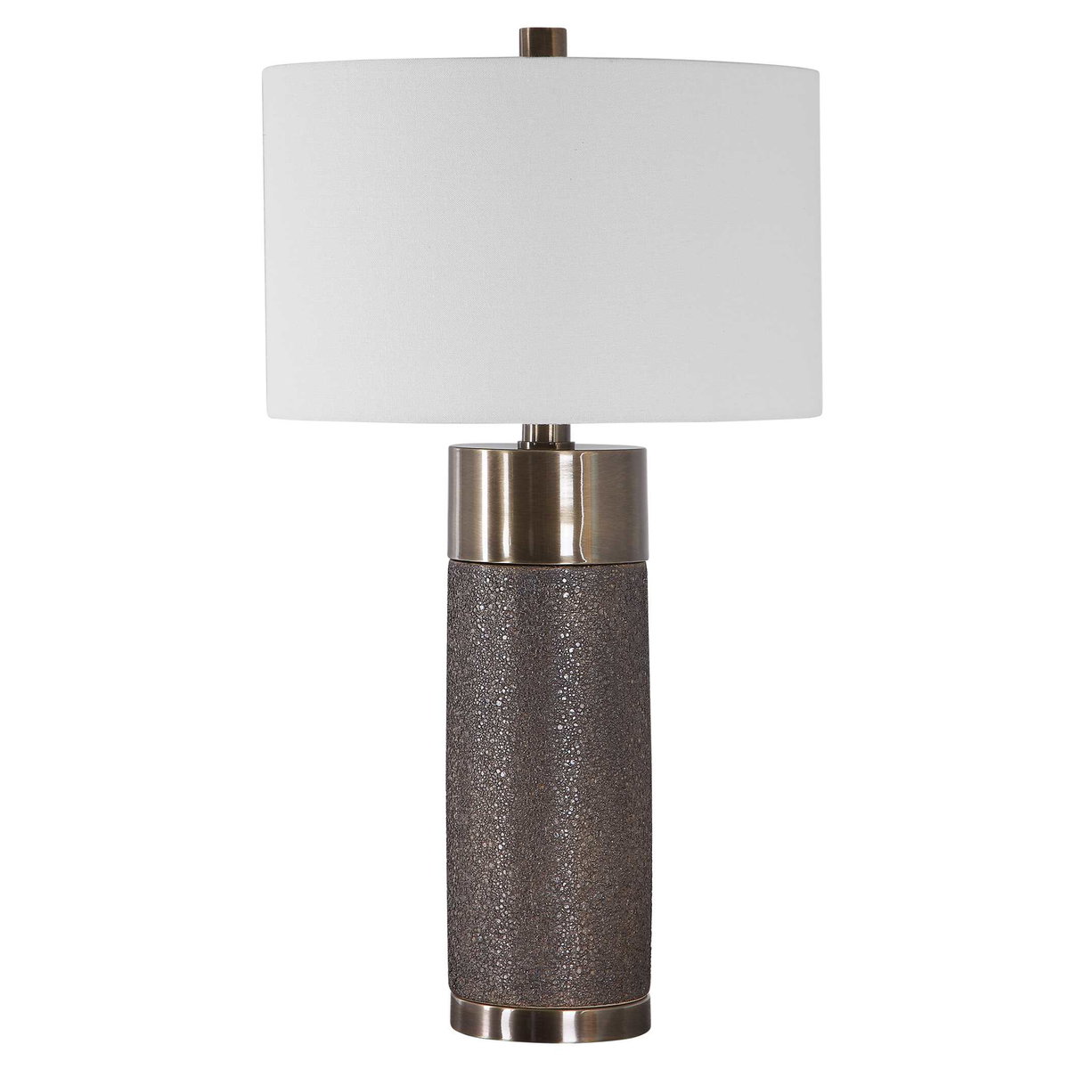 Brannock Bronze Table Lamp, by Uttermost, 17" width x 31.5" height x 17" depth View 5