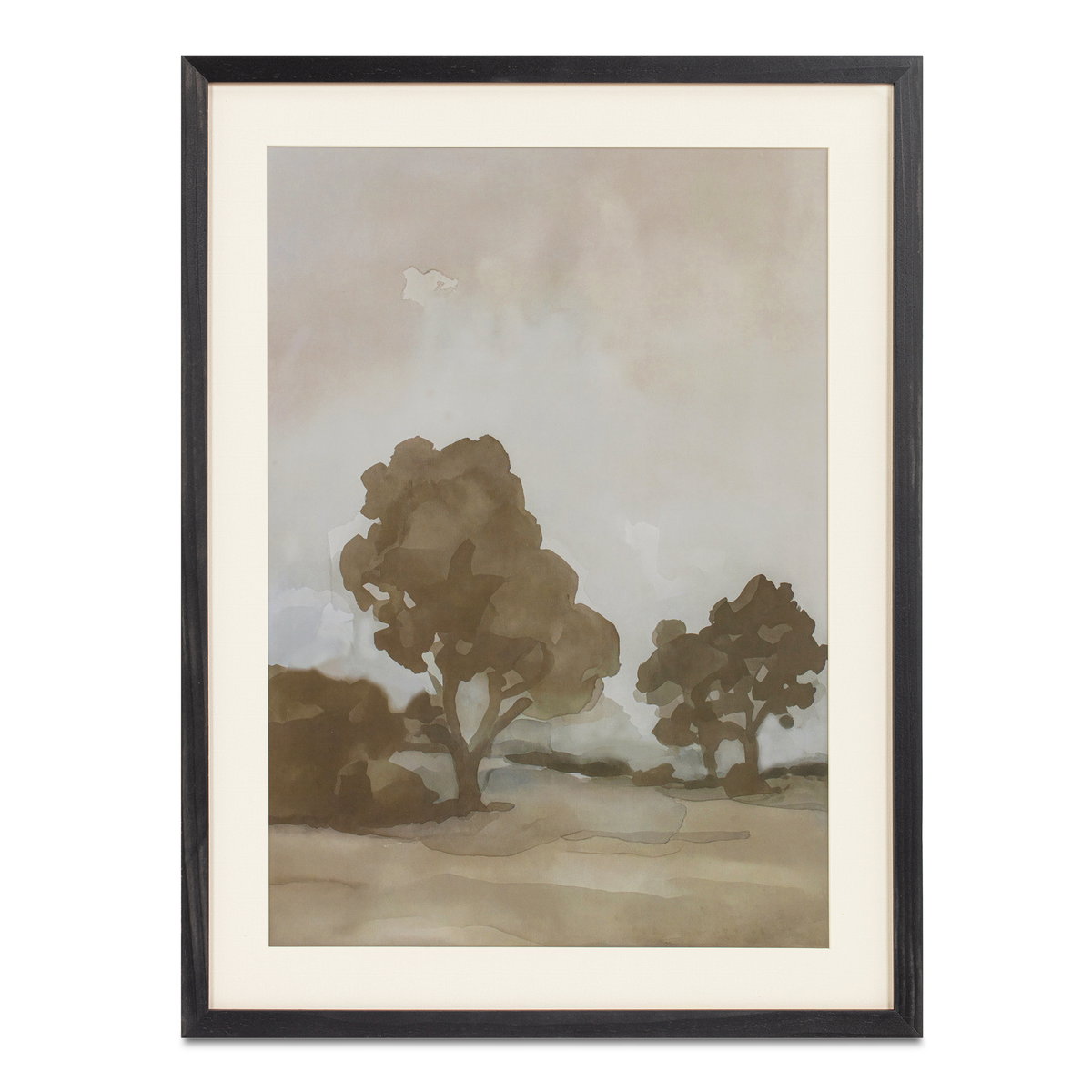 Ash Framed Print, Painting by Moe's Home, 21" width x 28" height x 1.53" depth View 1