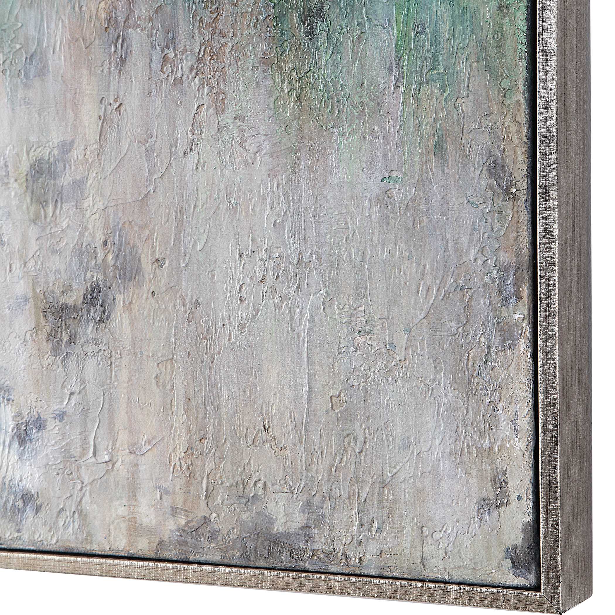 Tidal Wave Abstract Art, Painting by Uttermost, 35" width x 47" height x 2" depth View 6
