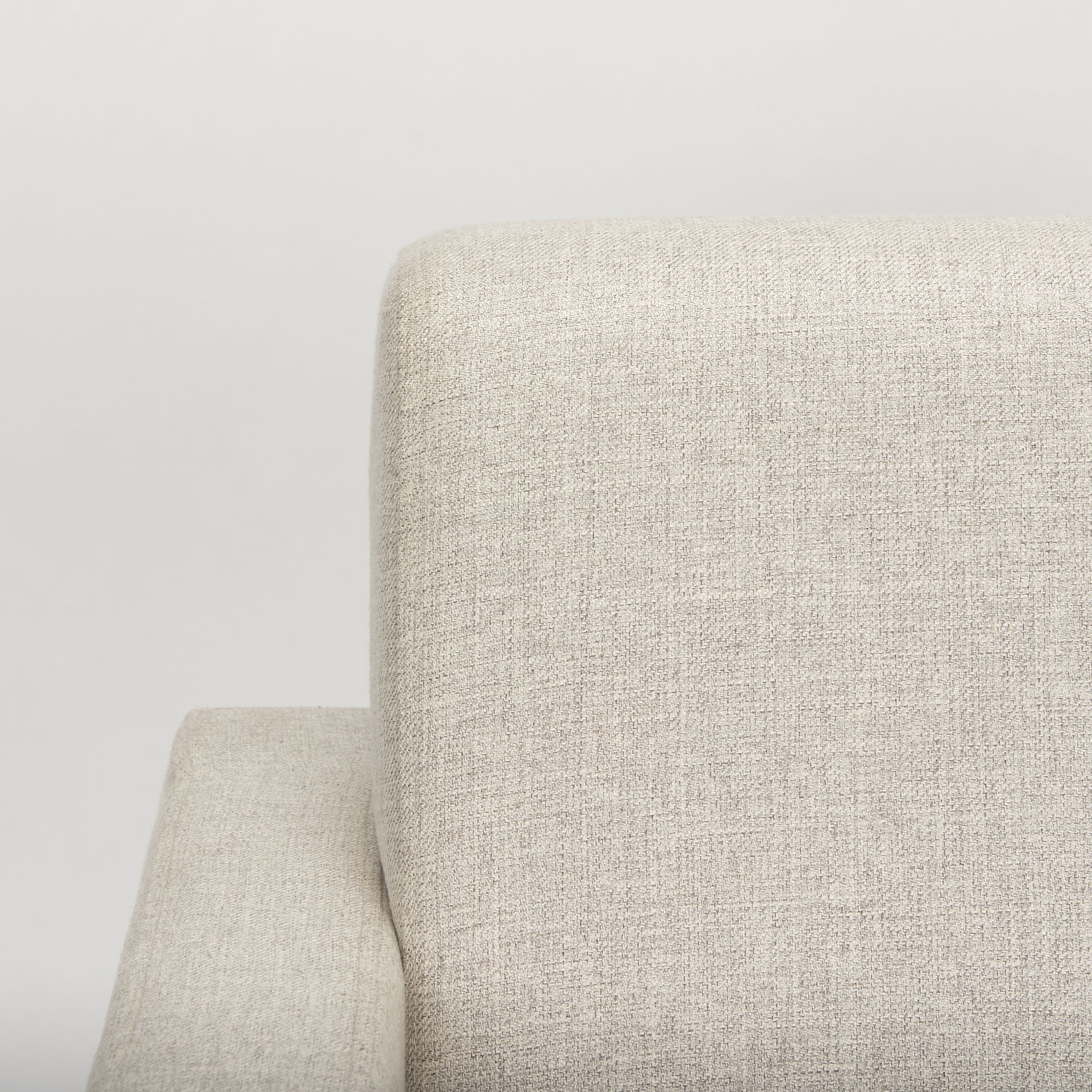 Sovereign Oatmeal Fully Upholstered Accent Chair large image 