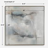 Contort Hand Painted Abstract Art, by Uttermost, 61.75" width x 61.75" height x 1.5" depth thumbnail 3