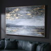 Dawn To Dusk Hand Painted Art, by Uttermost, 6'1" width x 4'1" height x 2.25" depth thumbnail 4