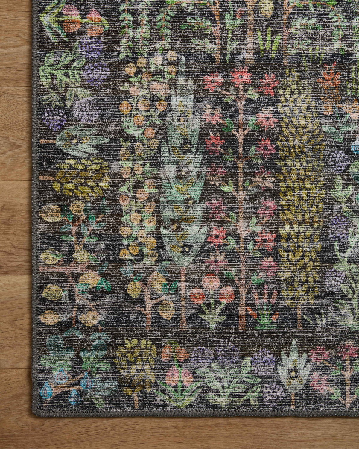 Rifle Paper Co. x Loloi Maison Rug, 5' length x 5' width View 5
