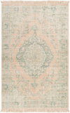 Zainab Handmade Rug, by Surya, 7'6" length x 5' width thumbnail