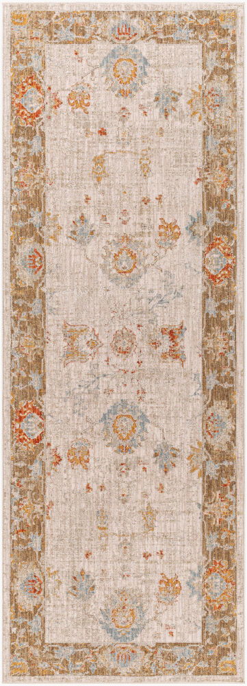 Avant Garde Machine Woven Rug, by Surya, 7'2.61" length x 2'7.5" width
