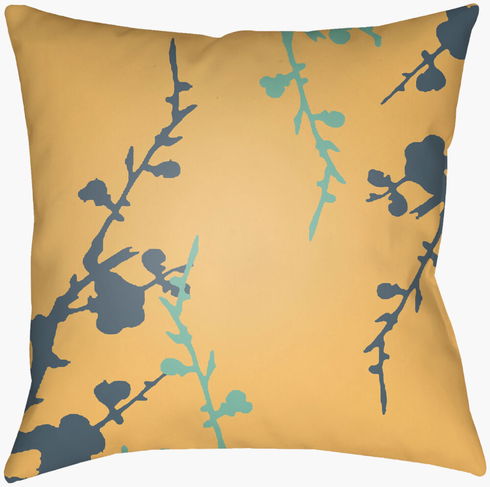 Chinoiserie Floral Accent Pillow