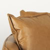 Lake Como  Tan Leather Three Seater Sofa, Sofas & Sectional by Mercana, 85.83" length x 36.61" width x 32.28" height thumbnail 10